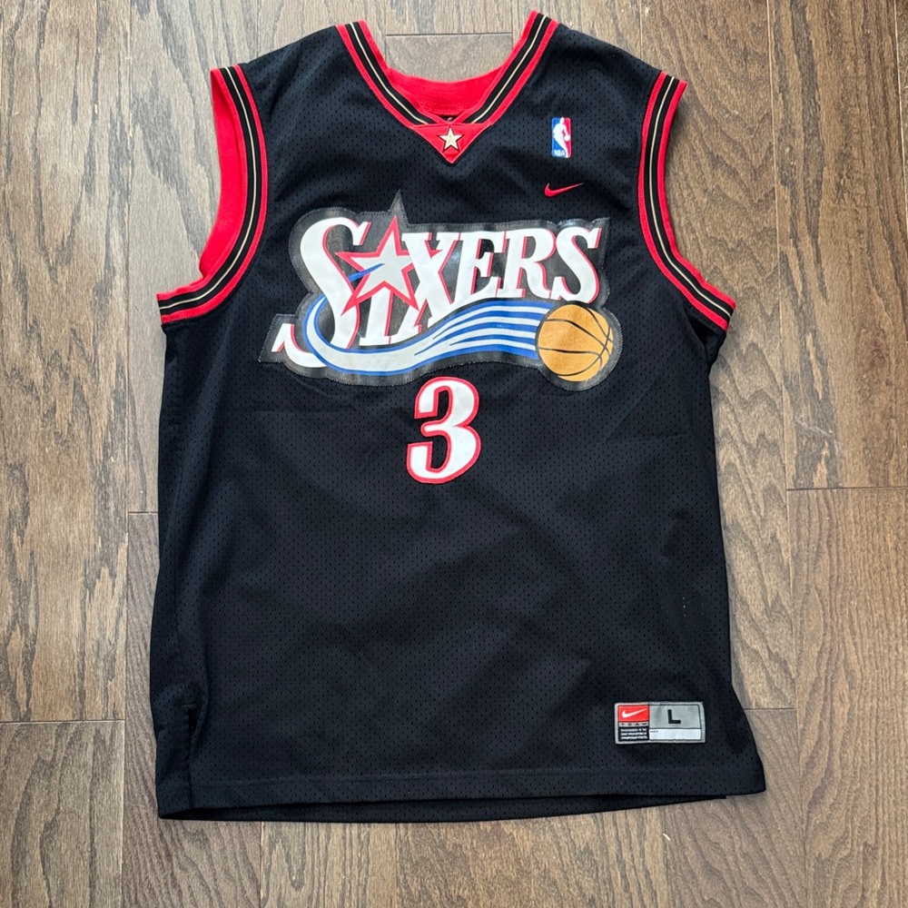 Allen Iverson 76er jersey